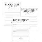 Printable Retirement Party Keepsakes Bundle by LittleSizzle