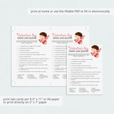 Zoom Valentine's Day Party Games Instant Download
