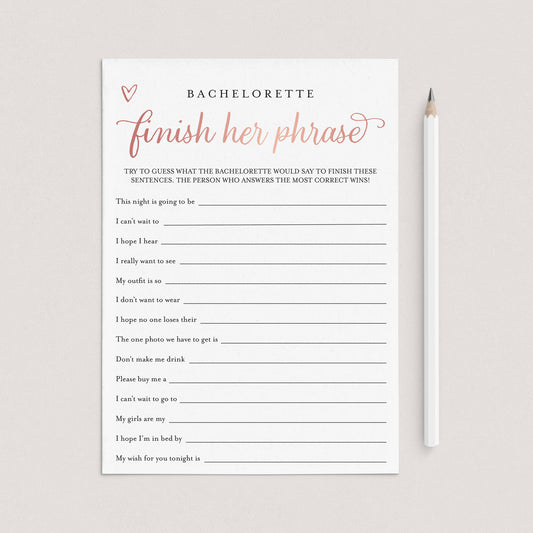 Bachelorette Icebreaker Conversation Starter Game Printable by LittleSizzle
