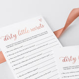 Rose Gold Hen Party Games Bundle Printable
