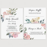 Whimsical Baby Sprinkle Invitation Suite Templates by LittleSizzle