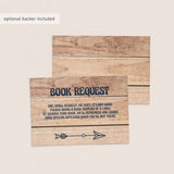 Editable bring a book baby shower insert for baby boy shower by LittleSizzle