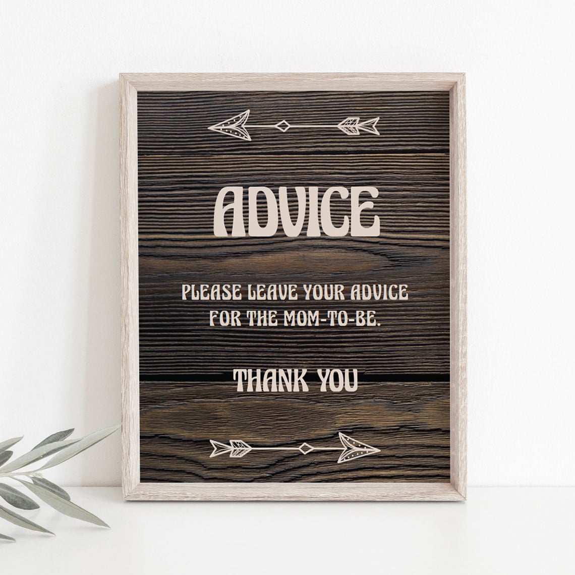 Instant download forest baby party sign by LittleSizzle