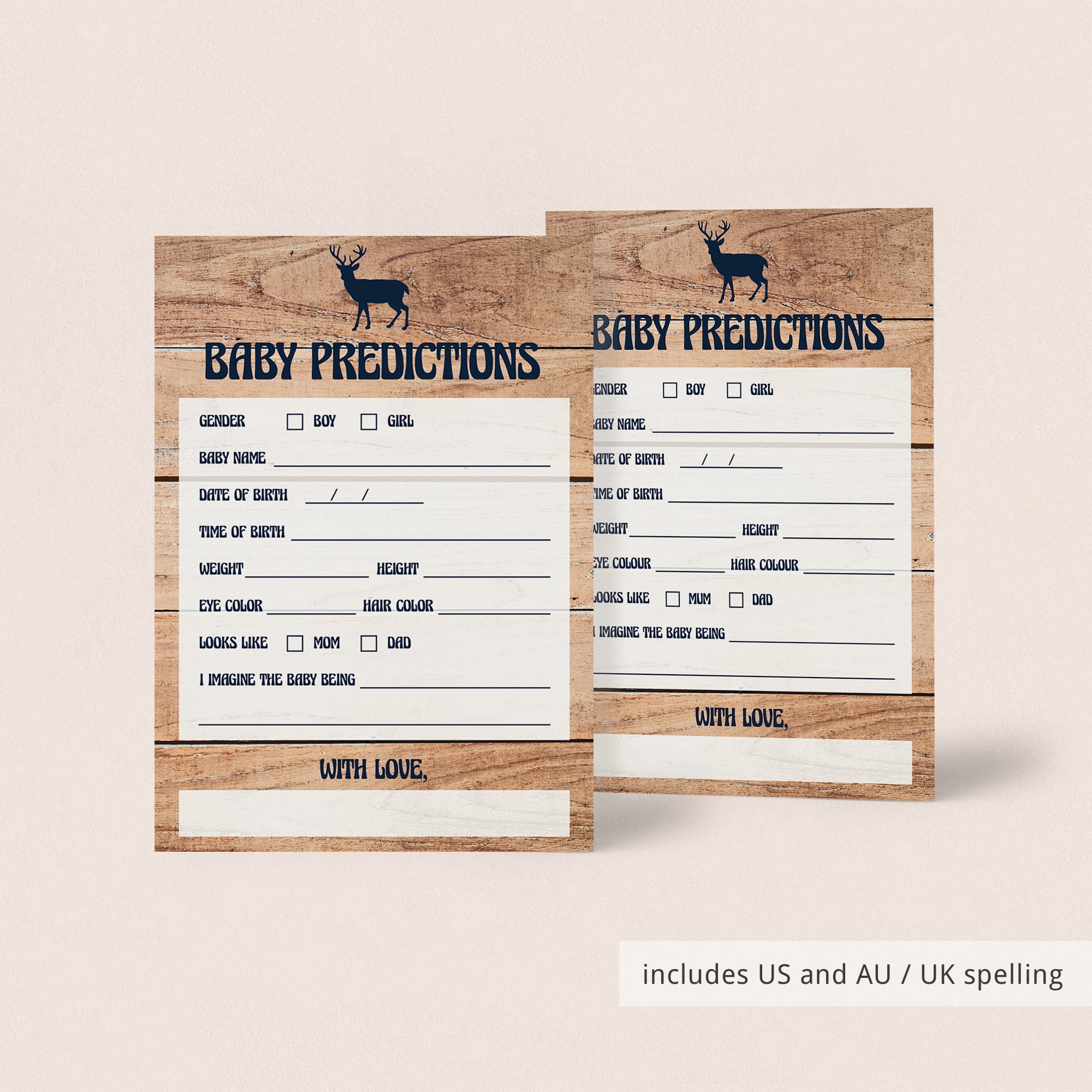 PDF download baby party games gender neutral by LittleSizzle