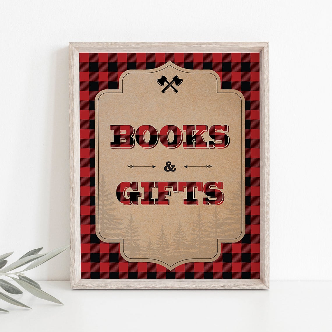 Printable table signs for rustic baby shower by LittleSizzle
