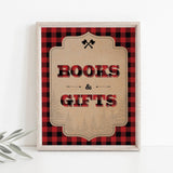 Printable table signs for rustic baby shower by LittleSizzle