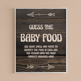 Woodland baby party table decor printable by LittleSizzle