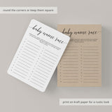 Rustic baby shower game ideas by LittleSizzle