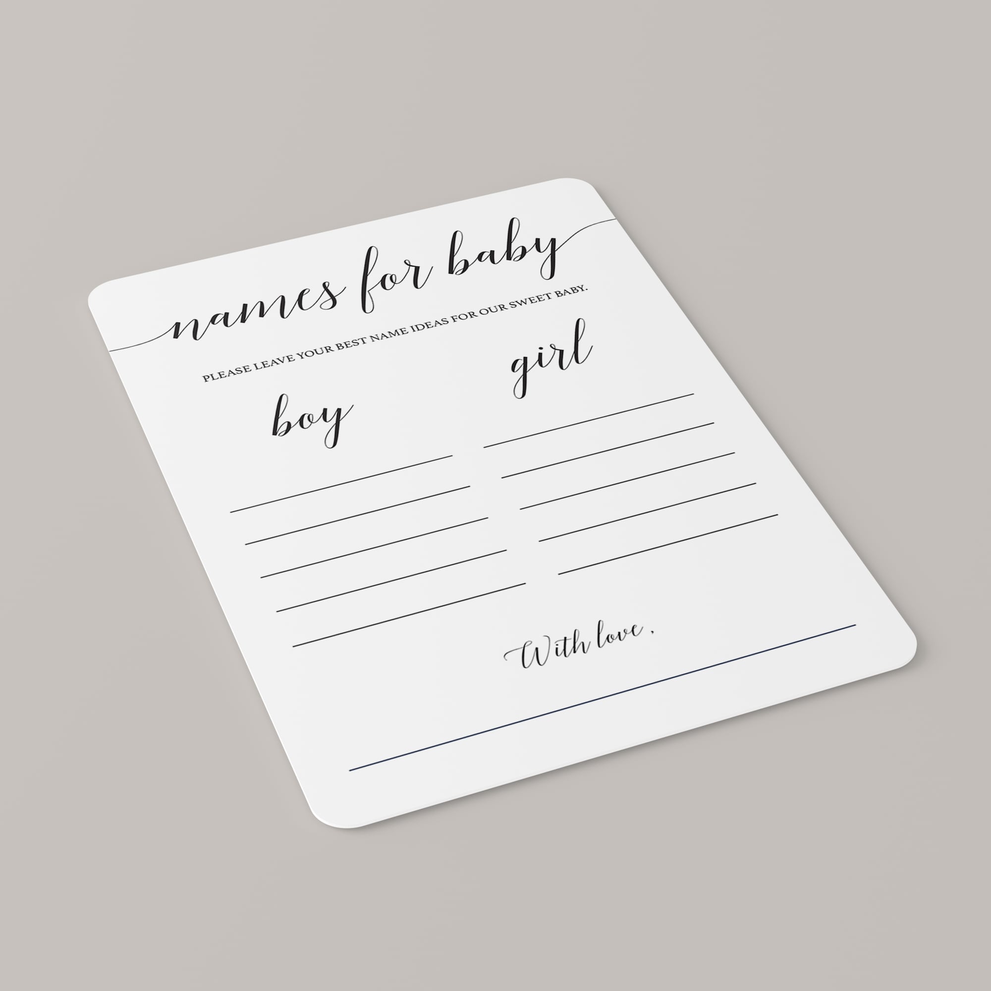 Name our sweet baby cards by LittleSizzle