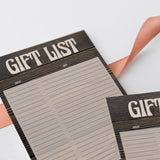 Woodland party gift planner sheets by LittleSizzle