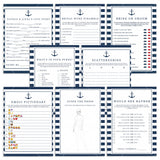 sailor bridal shower games bundle printables set of 8 by LittleSizzle