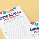 Cinco de Mayo Scattergories Digital Download