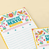 Cinco de Mayo Scattergories Party Game Printable