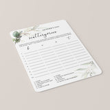 Printable Mothers Day Game Scattergories