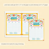 Cinco de Mayo Games for Family Printable