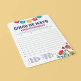 8 Cinco de Mayo Party Games Printable