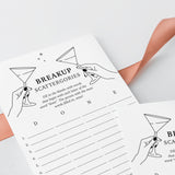 Newly Single Party Game Printable Scattergories