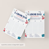 Labor Day Game Idea Scattergories Printable