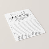 Newly Single Party Game Printable Scattergories