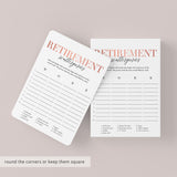Blush Retirement Party Games for Women Printable