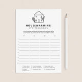 Game for Houswarming Party Scattergories Printable by LittleSizzle