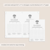 Printable Family Reunion Game Scattergories