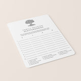 Printable Family Reunion Game Scattergories