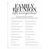 Printable Family Reunion Scavenger Hunt by LittleSizzle