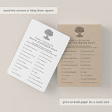 Family Reunion Selfie Scavenger Hunt Printable