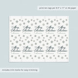 Printable christmas gift labels with name by LittleSizzle