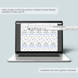 DIY Christmas labels by LittleSizzle