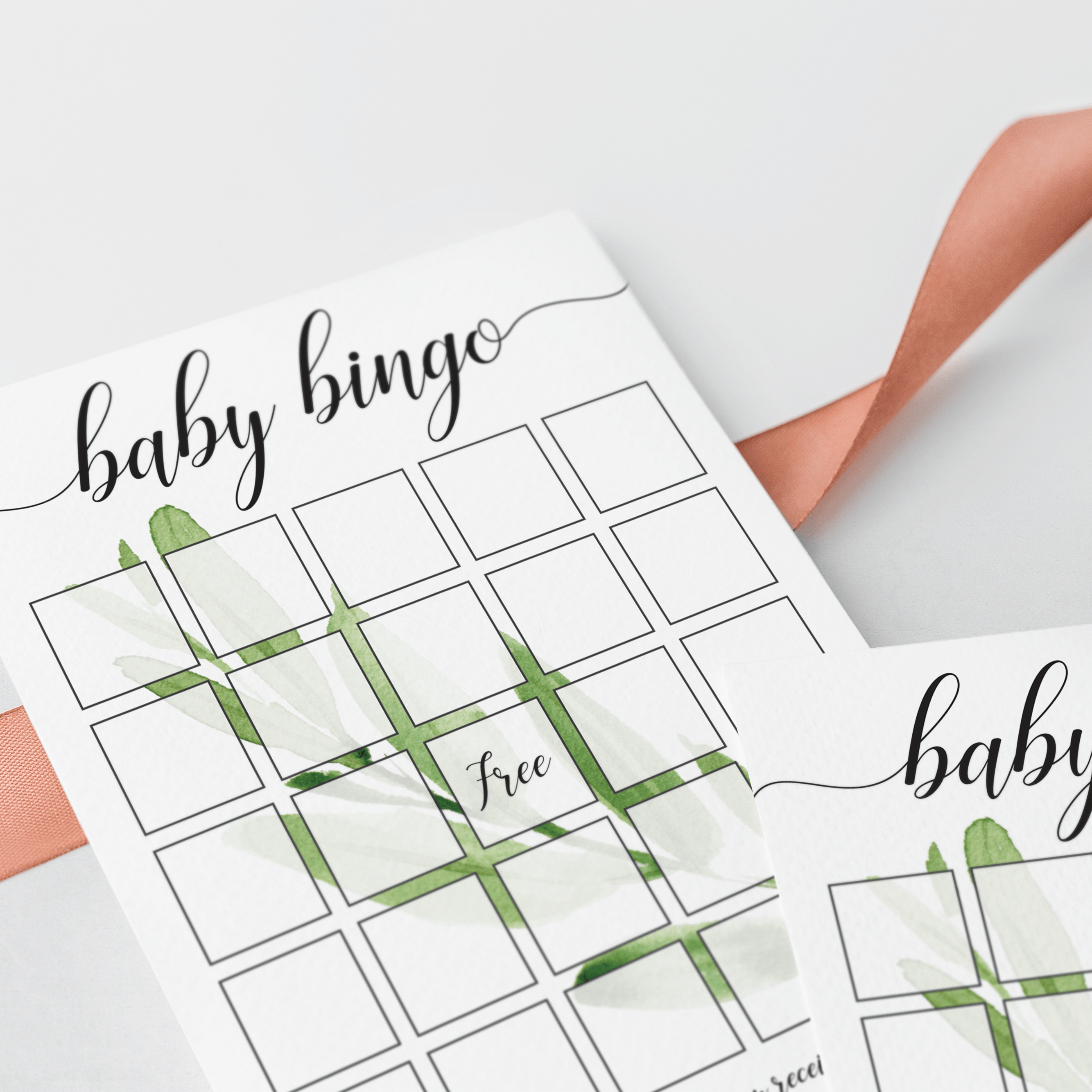 Baby bingo for gender neutral baby shower printable by LittleSizzle