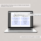 Minimalist Baby Shower Complete Bundle 19 Printables