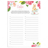 Printable Easter Game For Family A-Z Easter Words by LittleSizzle