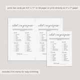 Elegant Bridal Shower Games Pack Download