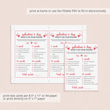 What's On Your Phone Game for Galentine's Day Party