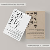 Virtual bridal party invitations by LittleSizzle