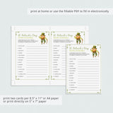 Social Distancing St Patrick's Day Game for Kids and Adults