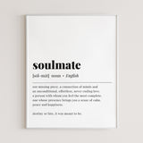 Soulmate Definition Printable by LittleSizzle