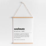 Soulmate Definition Print Instant Download