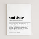 Soul Sister Definition Printable by LittleSizzle