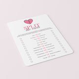 Split Up Party Game Split The Assets Printable