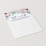 Unique Bridal Shower Game Who Am I Memories