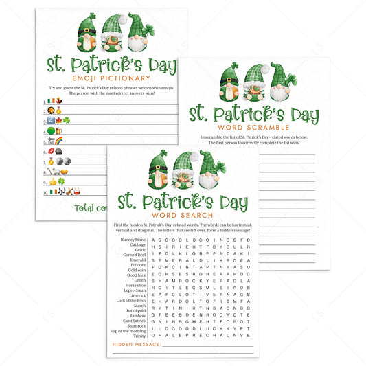 St Patrick's Day Games & Activities for Kids Printable by LittleSizzle