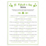 (Zoom) St Patricks Day Quiz For Adults by LittleSizzle