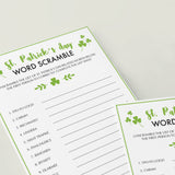 (Zoom) Saint Patrick's Day Unscramble Word Game