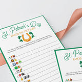 St. Patrick's Day Games for Adults Printable & Virtual