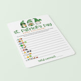 St Patrick's Emoji Game with Answer Key Printable