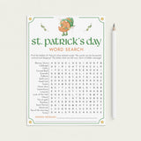 Kids St Patricks Day Game Printable Word Search by LittleSizzle