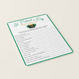 Fun St Patrick's Day Game Most Likely To